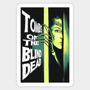 Tombs of the Blind Dead Movie Art Sticker